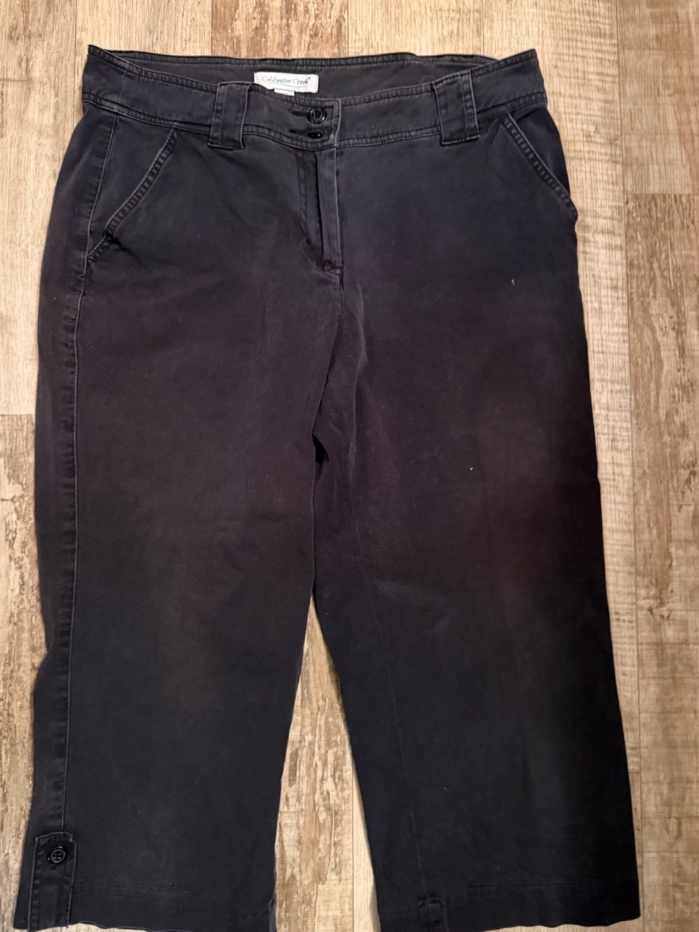 Whatever Grace Black Straight Leg Pants Size 10P